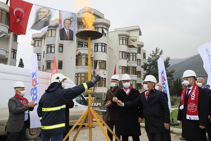 irinyal ve Kalburcu Doalgaza Kavutu