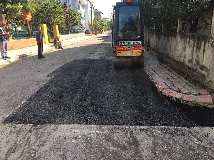 Krfezin Yollarnda Eksiklikler Gideriliyor