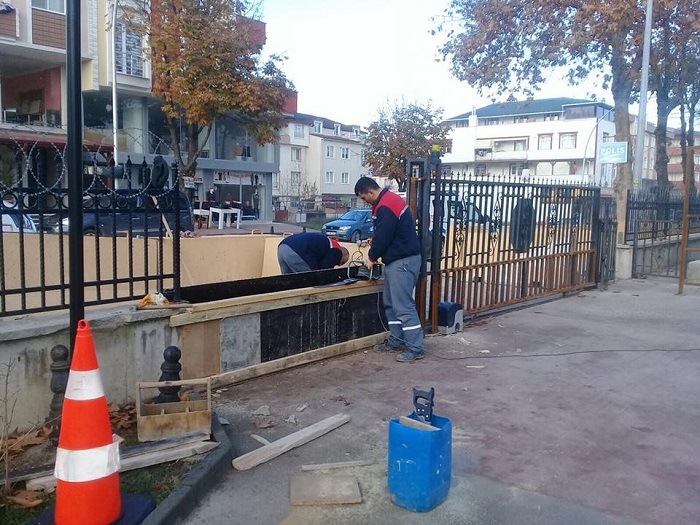 Krfezde Ekipler Hafta Sonu da Durmad