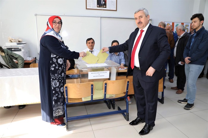 Bakan smail Baran Grevini Yerine Getirdi