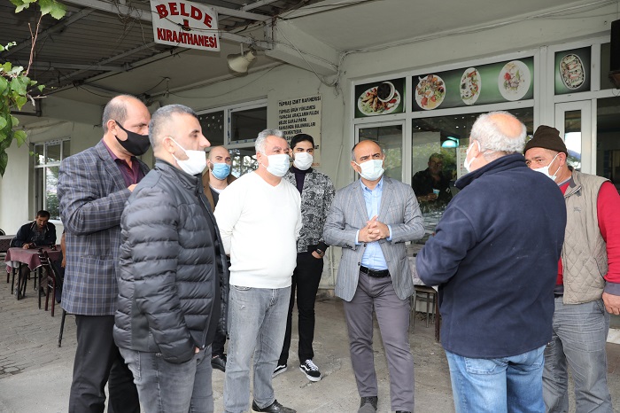 Bakan Stden Esnaf Ziyaretleri