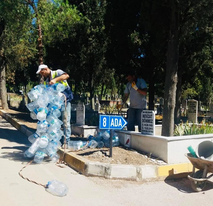 Mezarlklarda Bayram Sonras Kapsaml Temizlik