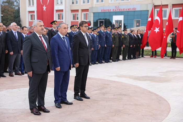 KRFEZDE ATATRK SAYGI VE ZLEMLE ANILDI...