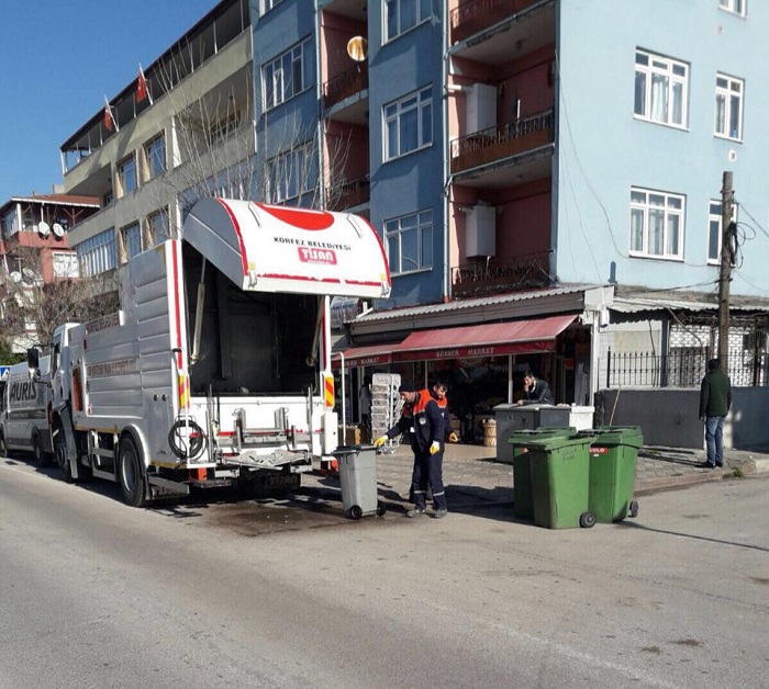 Krfezde 14 Bin p Konteynr Temizlendi