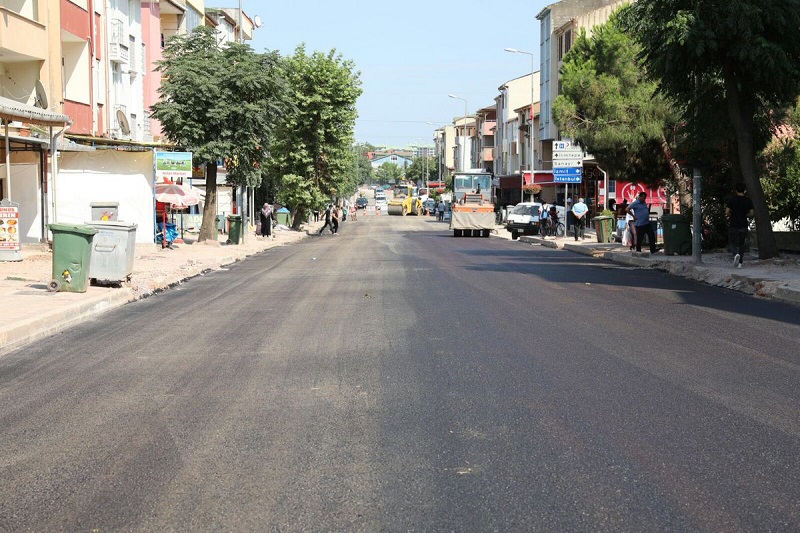  Altyap tamam, sra asfaltta